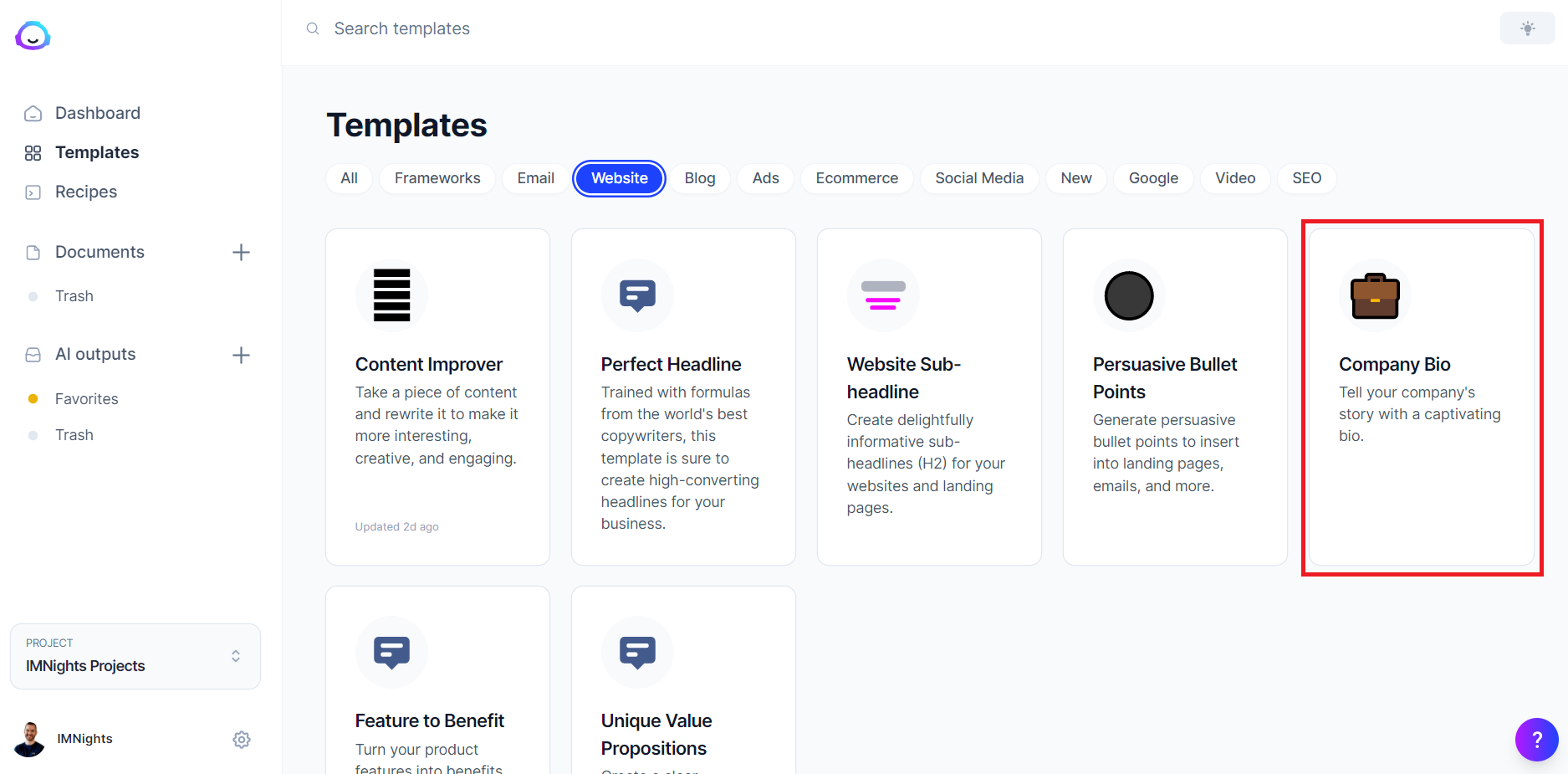 jasper.ai Demo 